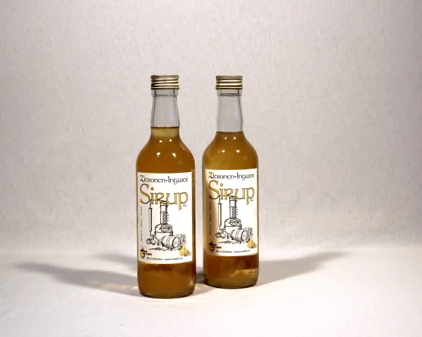 Zitronen Ingwer Sirup